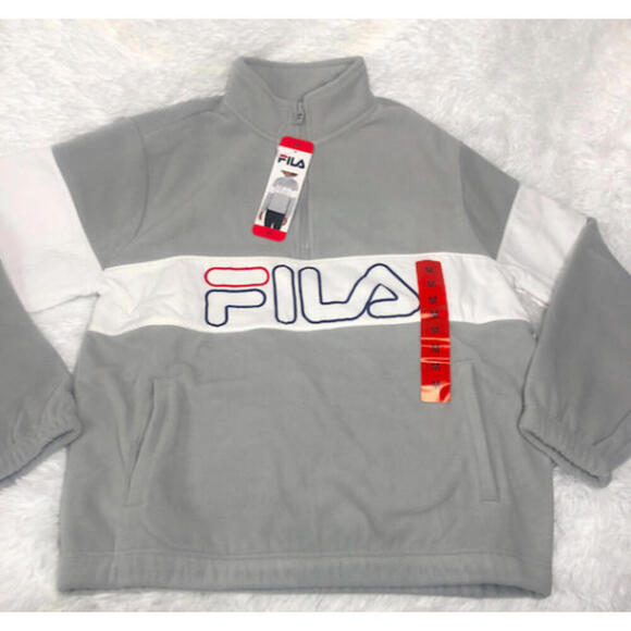 Fila Jackets & Blazers - Fila Womens Half Zip Fleece Jacket Size 2XL